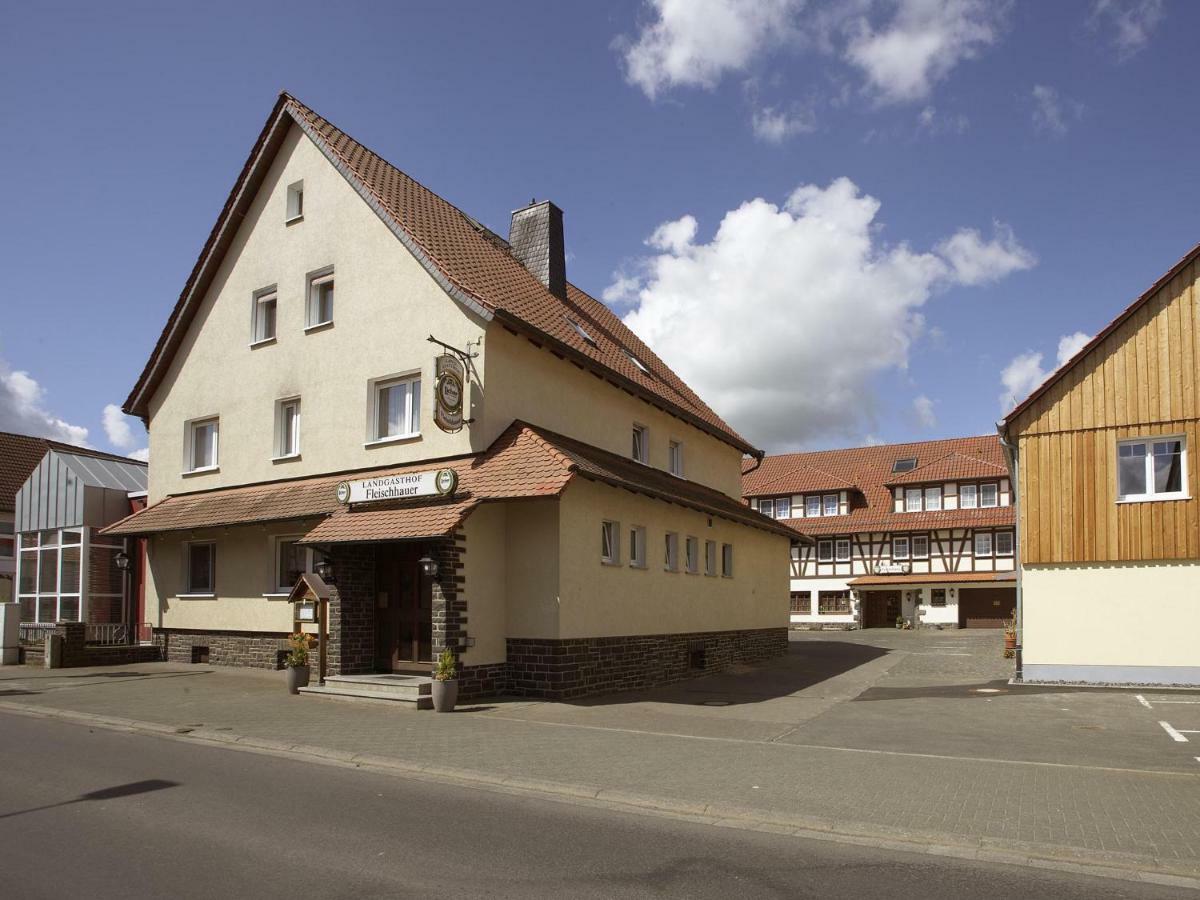 Landgasthof Fleischhauer Homberg  Buitenkant foto